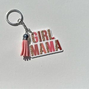 Girl Mama Keychain